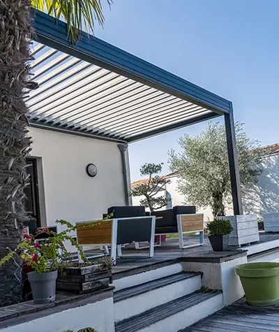 Espace détente avec pergola